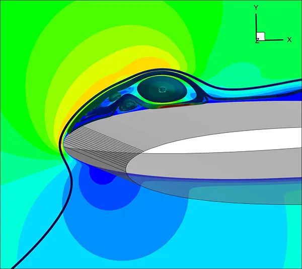Leading-Edge Vortex Active Flow Control on Pitching Airfoils
